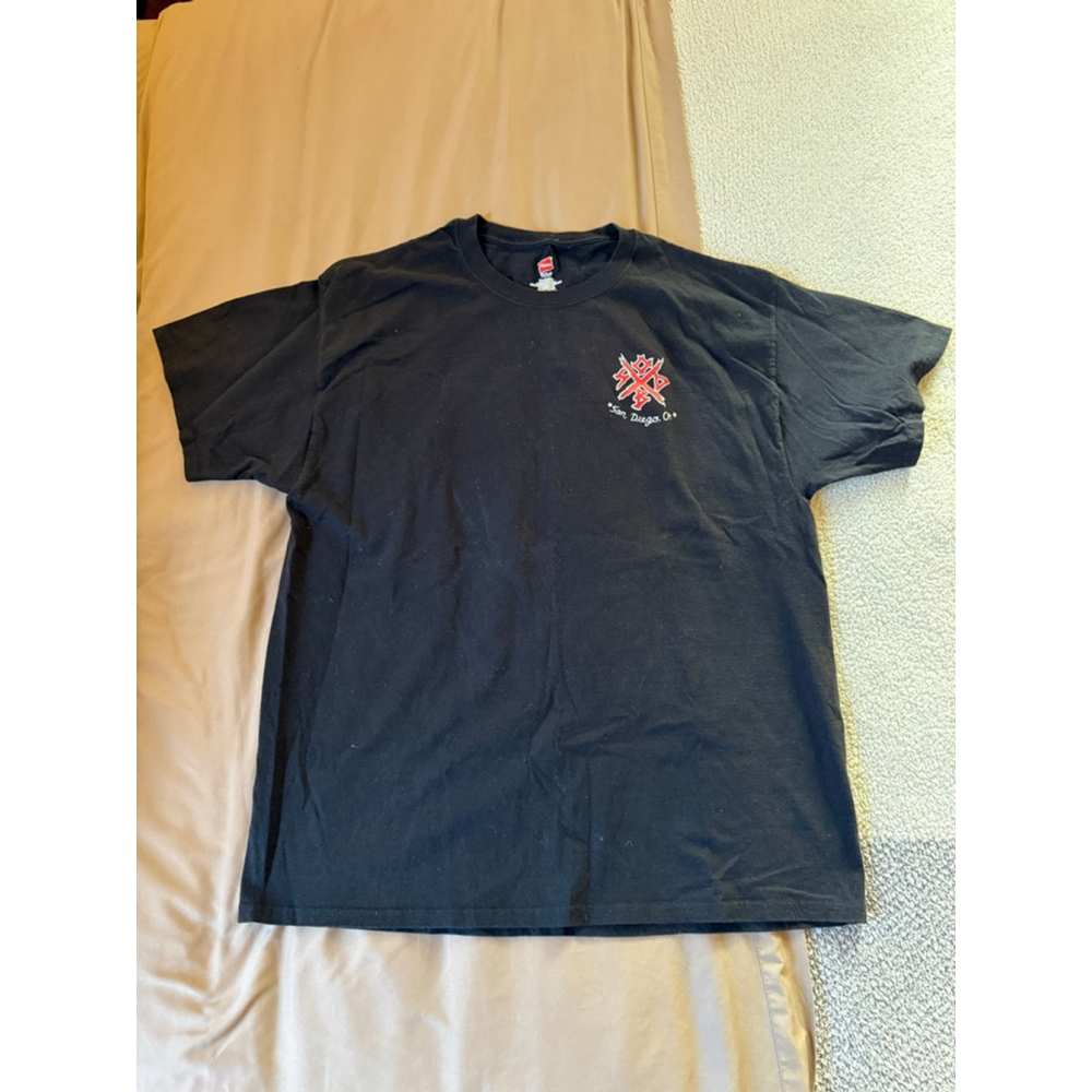 Men's Black Hodad's San Diego Short Sleeve Tee XL